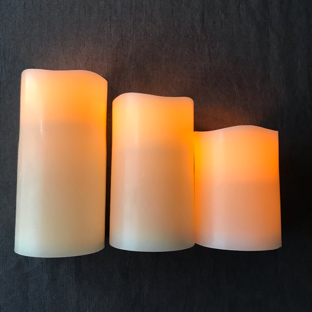 Candle Set - Battery operated